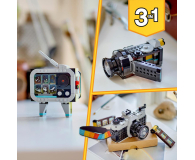 LEGO Creator 3 w 1 Aparat w stylu retro 31147 - 1203377 - zdjęcie 6